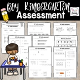 Beginning of the year Kindergarten Assessments