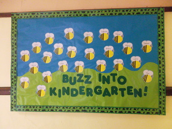 beginning of year kindergarten activities