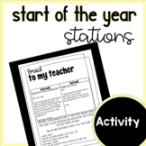 Beginning of the year stations