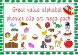 Alphabet Phonics Clip Art over 120 images