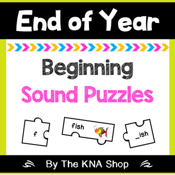 Preview of Beginning sound puzzles