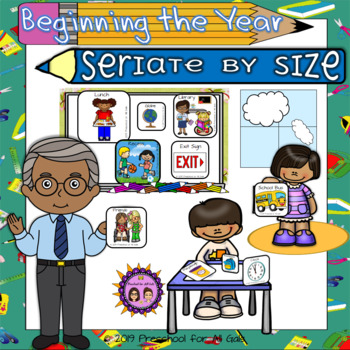 Preview of Beginning the Year Seriate by Size