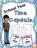 School Year Time Capsule- beginning of the year and end of