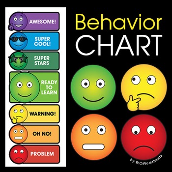 Preview of Behavior Clip Chart - Behavior Management