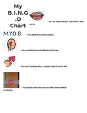 Behavior BINGO Chart Meanings