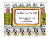 Behavior Beads (Beginning of the Year edition)