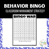 Behavior Bingo - Classroom Management Strategy