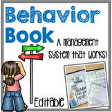 Behavior Book- A Classroom Management Plan {EDITABLE}