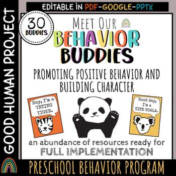 Preview of Behavior Buddies PRESCHOOL Behavior Management Program | Early Childhood BUNDLE