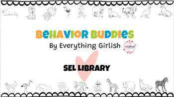 Preview of Behavior Buddies SEL Library