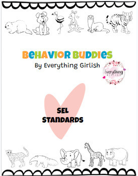 Preview of Behavior Buddies SEL Standards