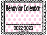 Behavior Calendar 2022-2023