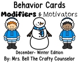 Behavior Cards to Adjust or Encourage Classroom Behaviors