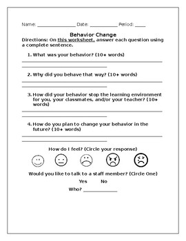 ELLN Form 1 6, PDF, Behavior Modification
