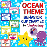 Ocean Theme Behavior Chart