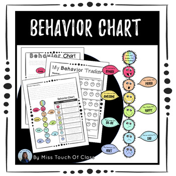 Behavior Chart by Miss Touch Of Class | TPT