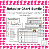 Behavior Chart Bundle with Reward Menus