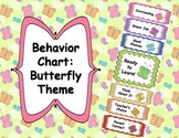 Behavior Clip Chart - Butterfly Theme