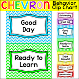 Chevron Behavior Chart - Classroom Management Tool