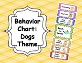 Behavior Clip Chart - Dogs Theme
