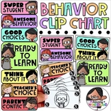 Behavior Chart | Editable Clip Chart | Pastel Rainbow