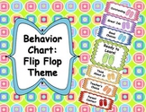 Behavior Clip Chart - Flip Flop Theme