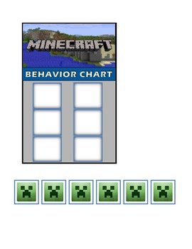 Minecraft Sticker Chart