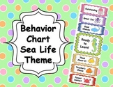 Behavior Clip Chart - Sea Life Theme