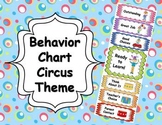 Behavior Clip Chart - Circus Theme