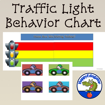 Traffic Light Chart For Classroom
