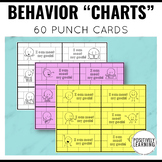 Behavior Punch Cards | 60 Positive Behavior Charts Reinfor