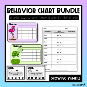 Preview of Behavior Bundle | GROWING Bundle | Behavior Resources for Classrooms