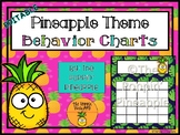 Behavior Charts in Tropical Pineapple Theme