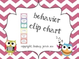 Behavior Clip Chart - Chevron