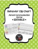 Behavior Clip Chart Documentation & Parent Communication F