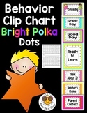 Behavior Clip Chart - Bright Dots