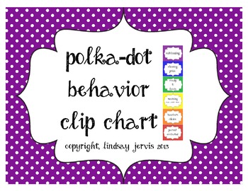 Polka Dot Behavior Clip Chart