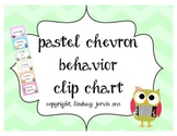 Behavior Clip Chart - Pastel Chevron