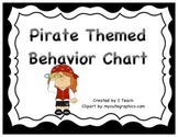 Behavior Clip Chart- Pirate Theme