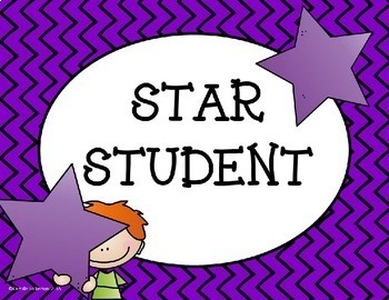 Clip Chart Behavior System: Stars Theme by A Spot of Curriculum | TPT
