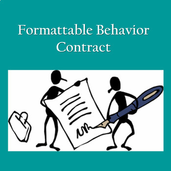 contract behavior template preview