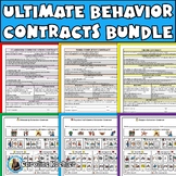 Behavior Contracts 26 Templates Elementary Behavior Middle