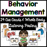 Behavior Visual  Cue Cards {24 for lanyard} & Whole Body L