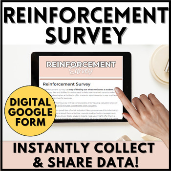 Preview of Behavior Data Collection Sheets: Reinforcement Survey - Preference Assessment