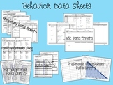 Behavior Data Collection for ABA, Autism, or Special Education