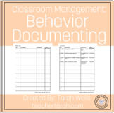 Behavior Documenting