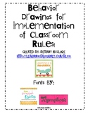 Behavior Drawings for Implementation of Classroom Rules