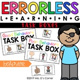 Behavior Errorless Learning Task Boxes (2 task boxes included!)
