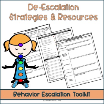 Preview of Behavior Escalation Toolkit for Teachers and Staff