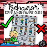 Behavior Example Non-Example Visual Supports for Early Childhood